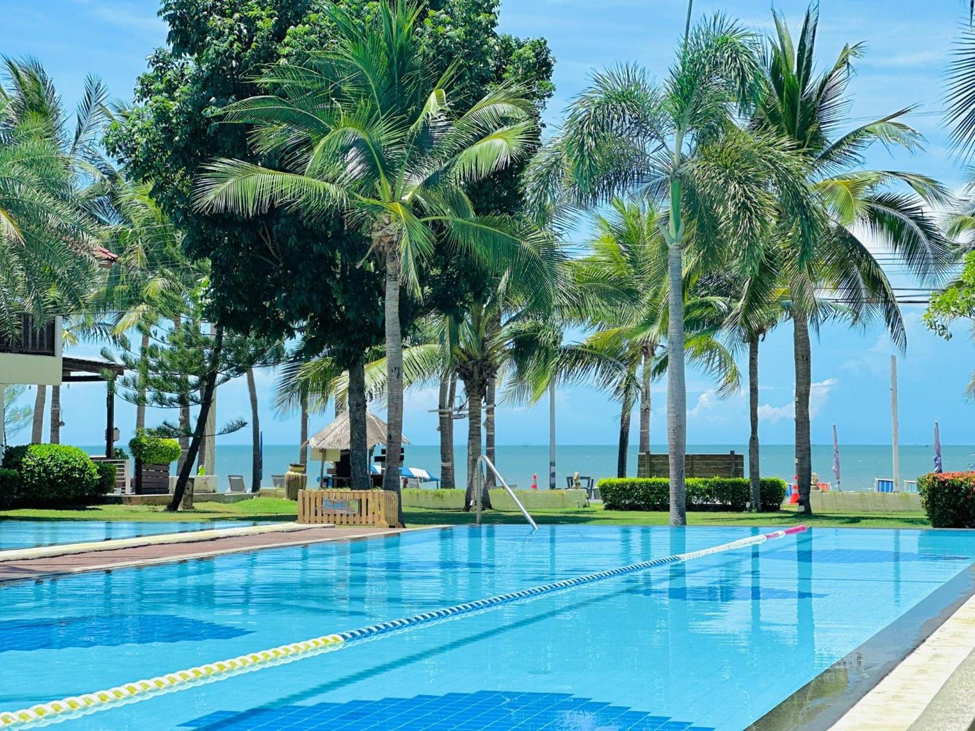Dolphin Bay Beach Resort Sam Roi Yot Eksteriør bilde