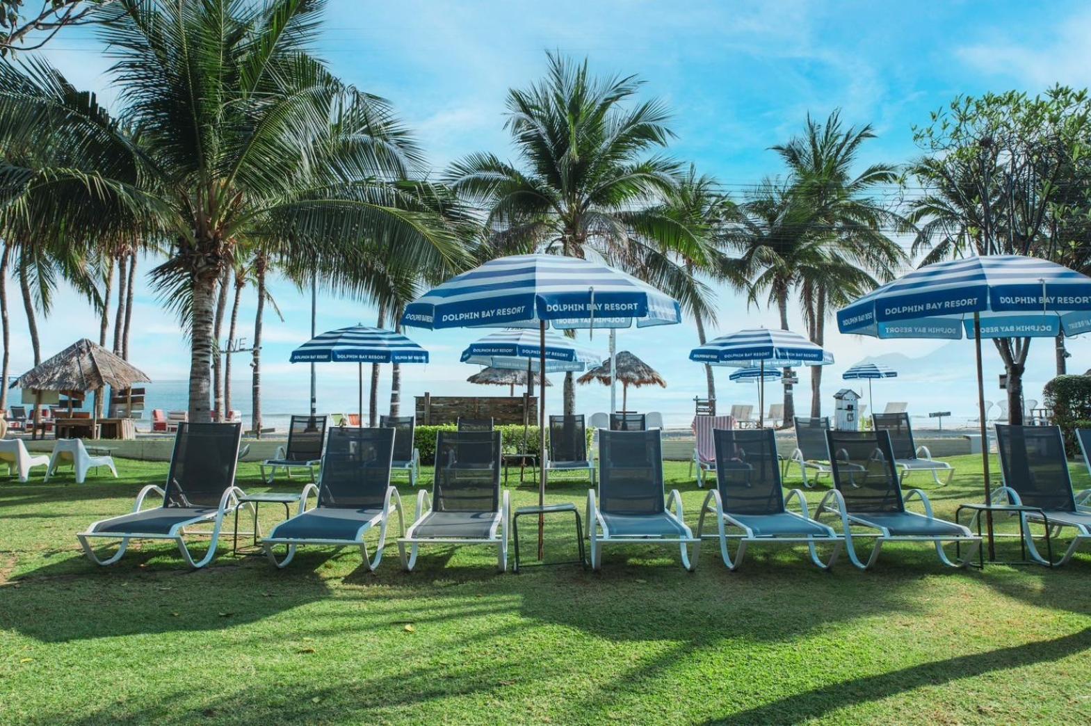 Dolphin Bay Beach Resort Sam Roi Yot Eksteriør bilde